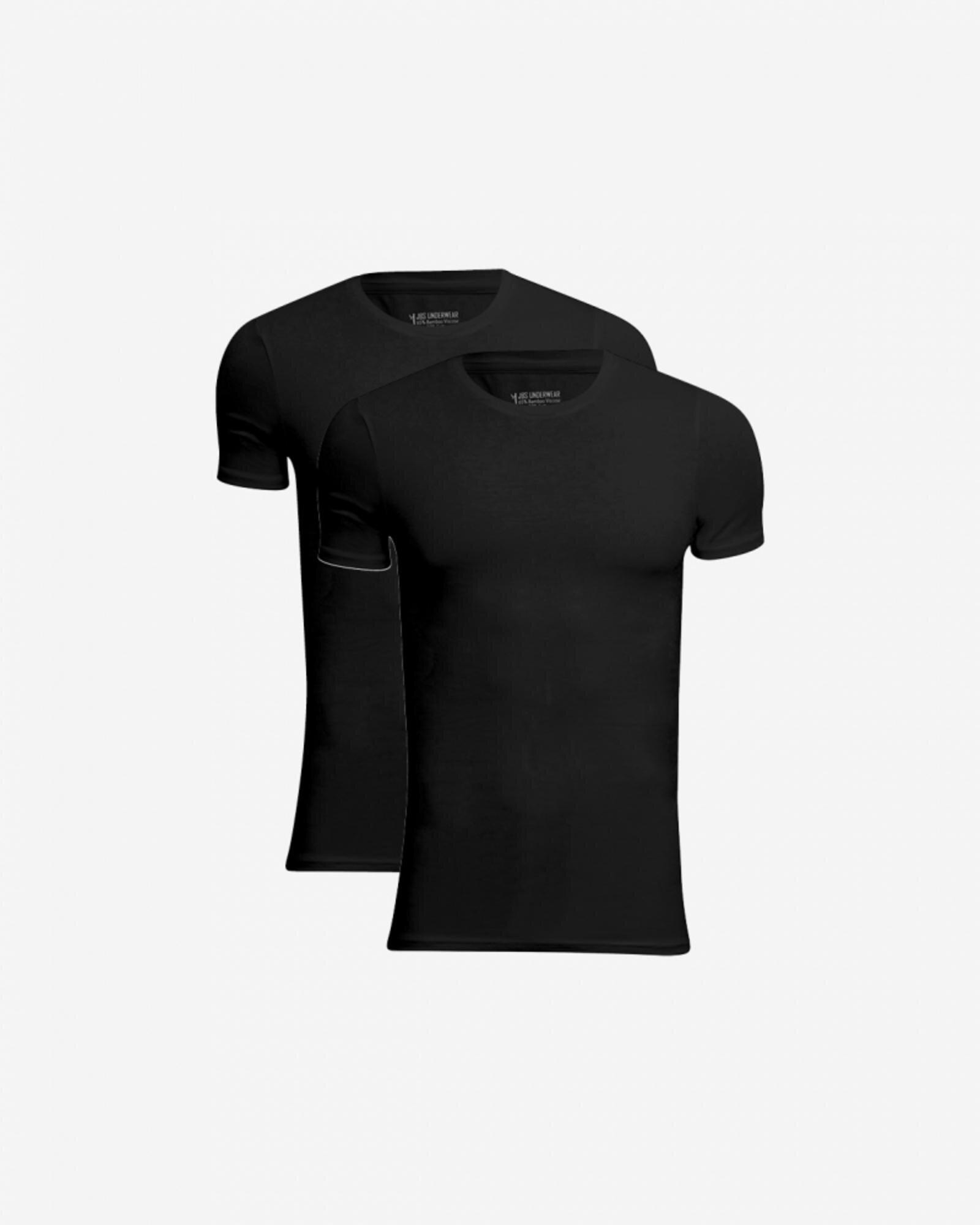 Bamboo T-Shirt 2Pak | JBS - Sort