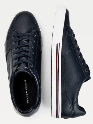 Tommy Hilfiger Sko | Core Corporate Leather Sneaker | Desert Sky