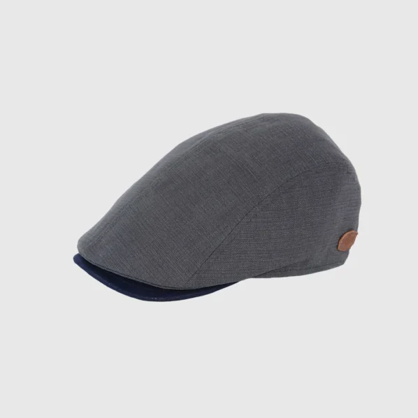 MJM Flat Cap | Daffy 3 Cotton | Grey