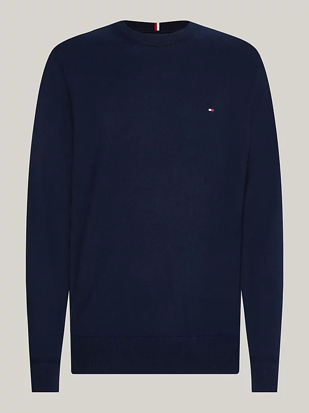 Pima Cashmere Striktr&oslash;je | Tommy Hilfiger - Desert Sky