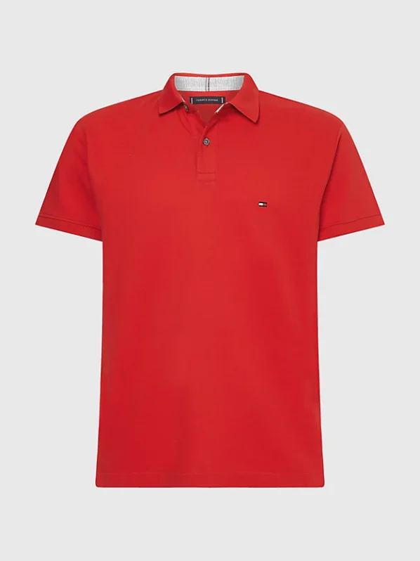 1985 Pique Polo Shirt | Tommy Hilfiger - Empire Flame