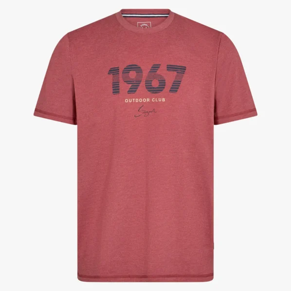 Signal T-Shirt | SiGavin | Red Shiraz Melange