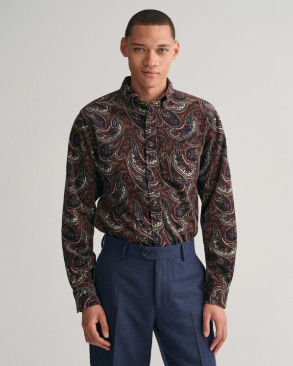 Gant Skjorte | Reg UT Paisley Cord Shirt