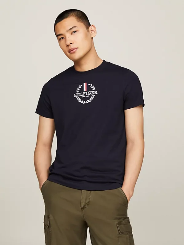 Tommy Hilfiger T-Shirt | Global Stripe Wreath Tee