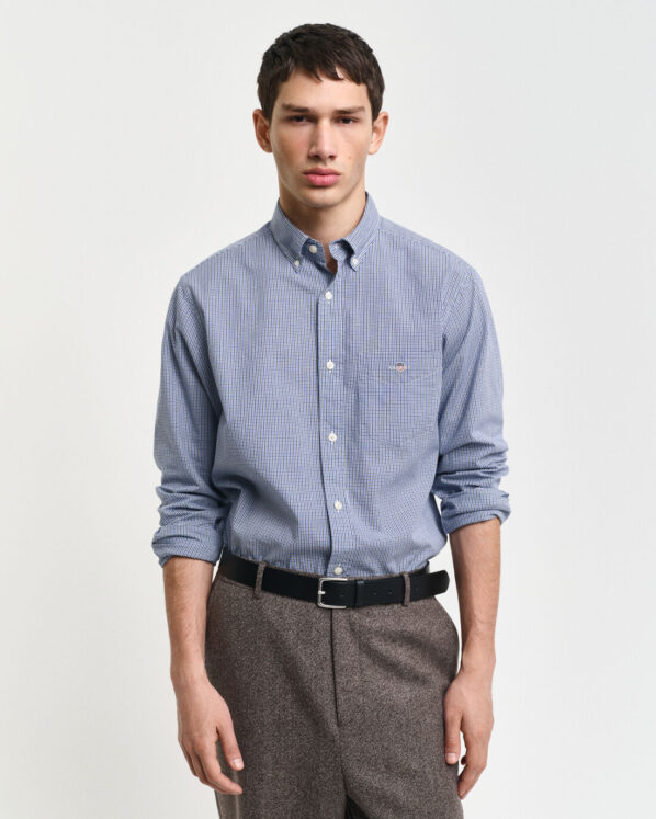 Gant Skjorte | Popline Micro Gingham Shirt