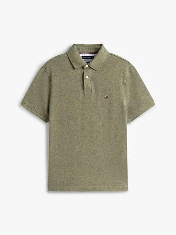 1985 Pique Polo Shirt | Tommy Hilfiger - Utility Olive Heather