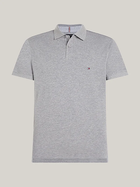 1985 Pique Polo Shirt | Tommy Hilfiger - Medium Grey Heather