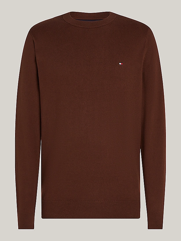 Pima Cashmere Striktr&oslash;je | Tommy Hilfiger - Legacy Brown