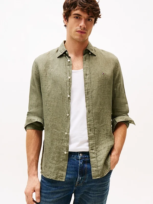 Tommy Hilfiger Skjorte | Pigment Dyed Solid Shirt