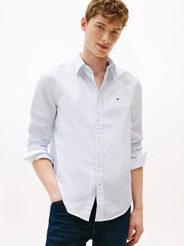 Tommy Hilfiger Skjorte | Flex Poplin Print Shirt