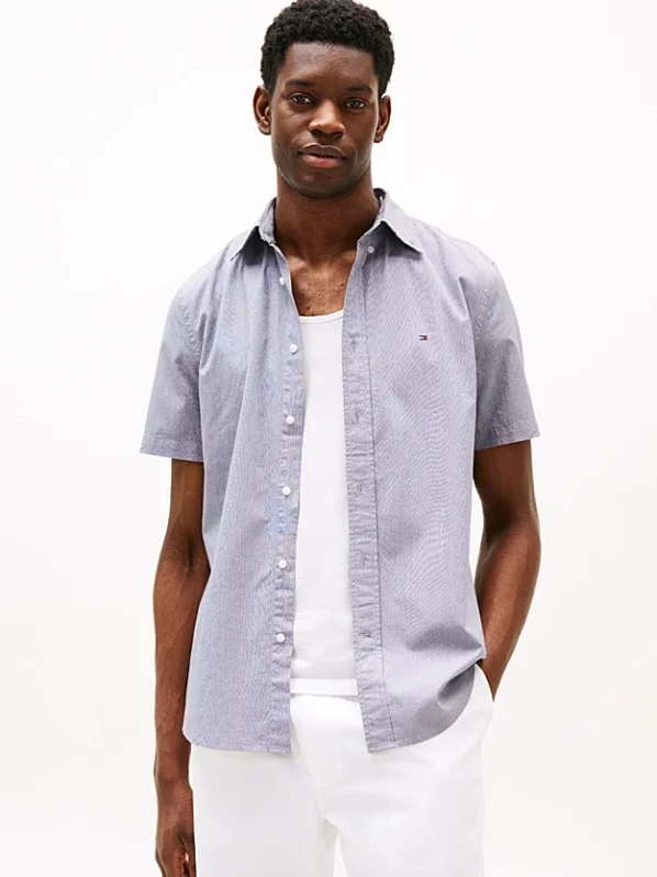 Tommy Hilfiger Skjorte | Flex Popline Houndstooth Shirt