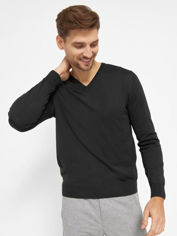 Belika Pullover m. V-Hals | Bologna