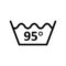 Vaskes på maks 95º