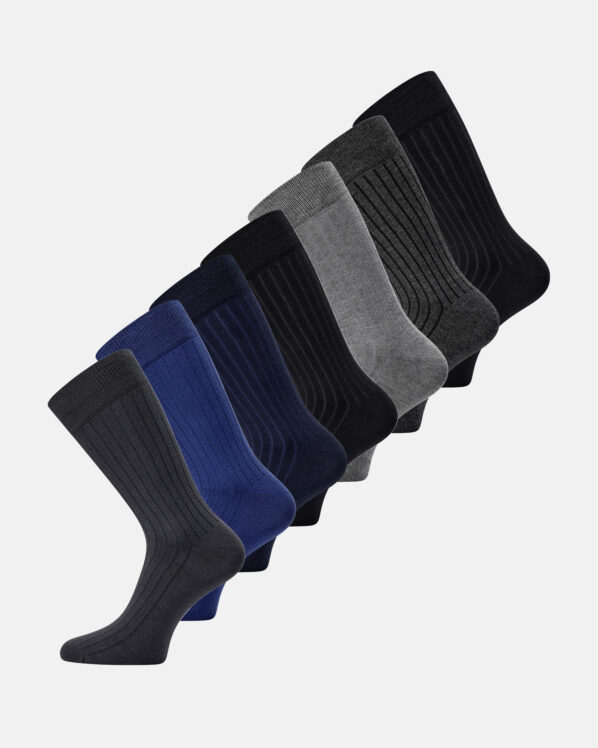 JBS Bamboo Rib Strømper | 7Pak