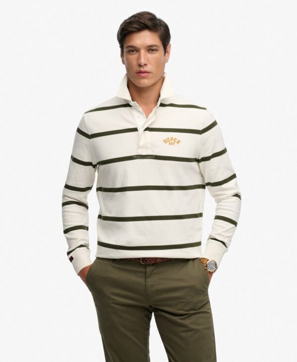 Superdry Polo | Vintage Athletic Stripe Rugby