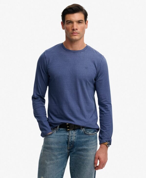 Superdry T-Shirt | Classic Cotten Linen LS Top