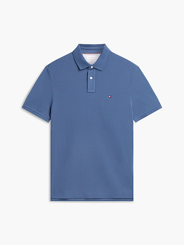 1985 Pique Polo Shirt | Tommy Hilfiger - Aegean Sea