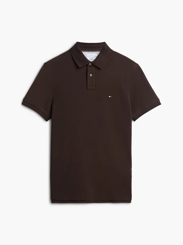 1985 Pique Polo Shirt | Tommy Hilfiger - Chocolate