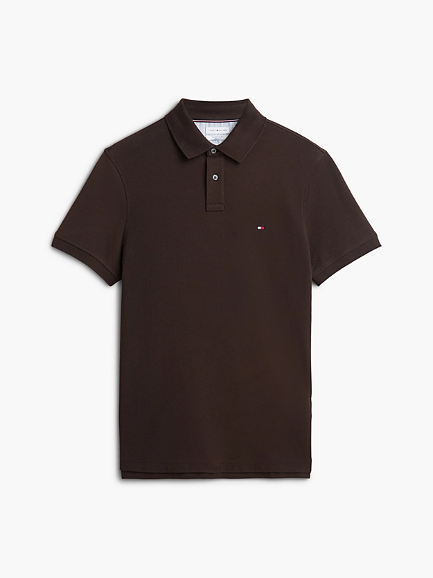 1985 Pique Polo Shirt | Tommy Hilfiger - Chocolate