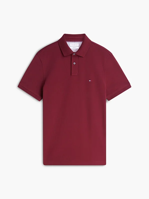 1985 Pique Polo Shirt | Tommy Hilfiger - Burgundy