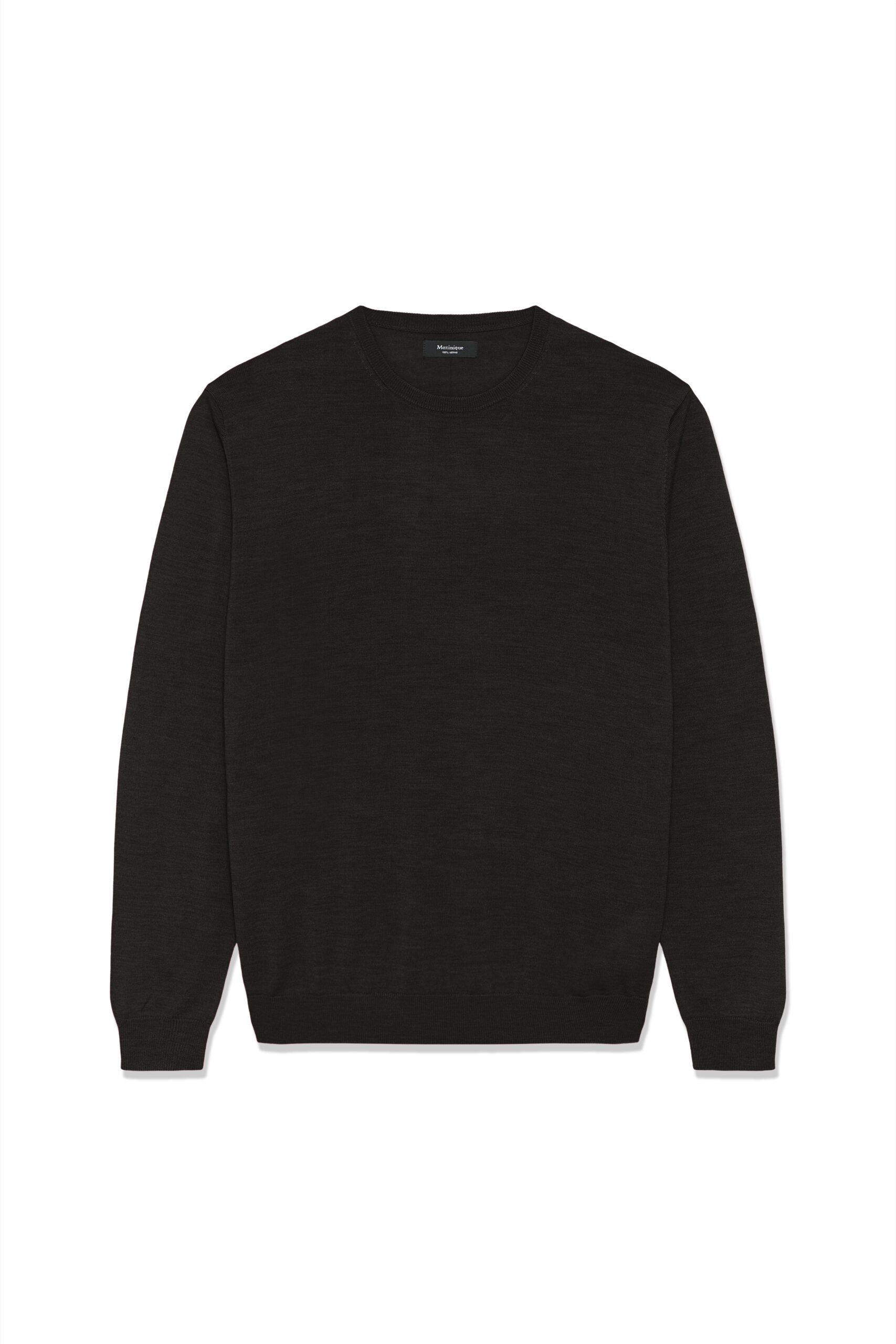 Margrate Merino Pullover - Espresso Melange