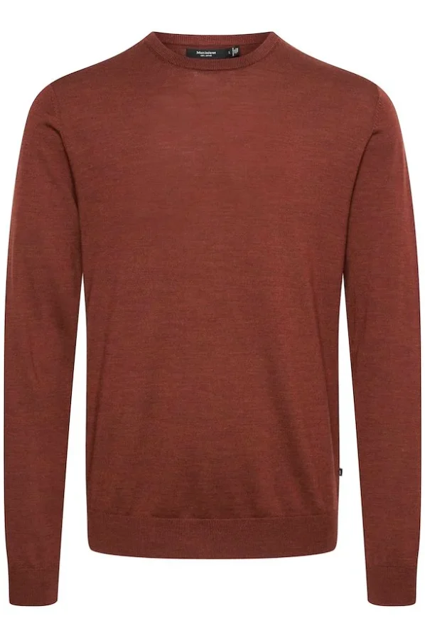 Margrate Merino Pullover | Matinique - Cambridge Brown Melange