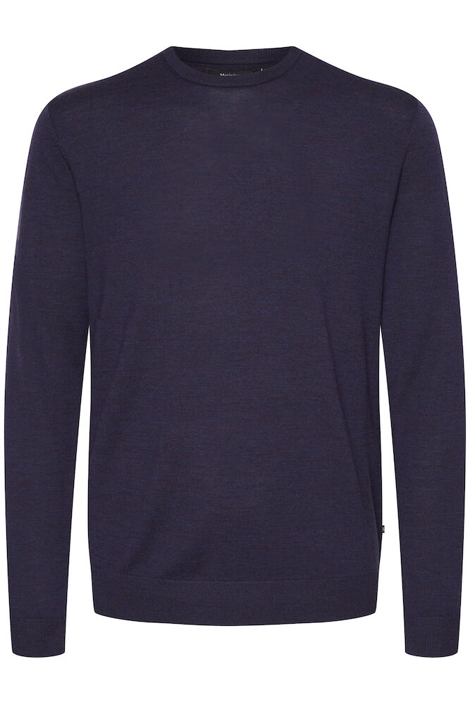Margrate Merino Pullover | Matinique - Nightshade Melange