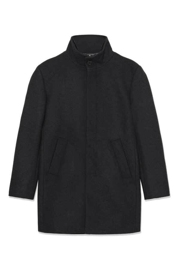 Harvey Uldfrakke | Matinique - Dark Grey Melange