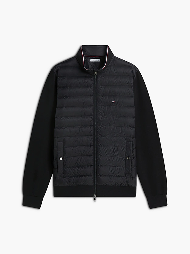 Intechno Knit Jakke | Tommy Hilfiger - Black