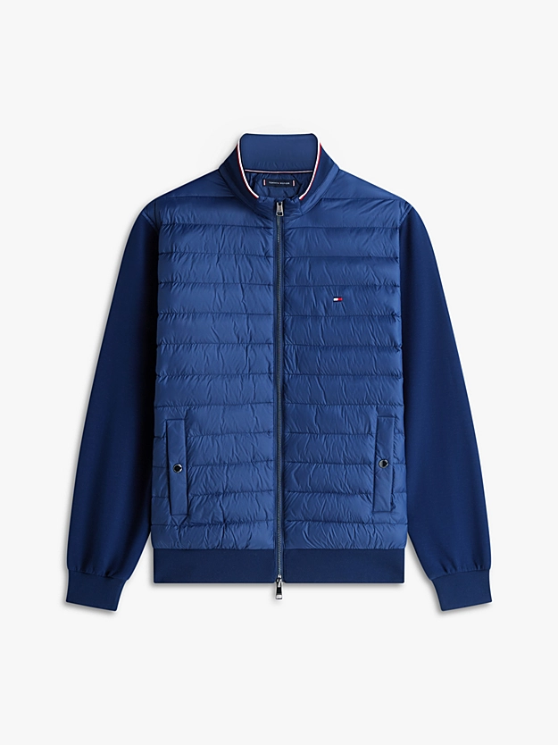 Intechno Knit Jakke | Tommy Hilfiger - Carbon Navy