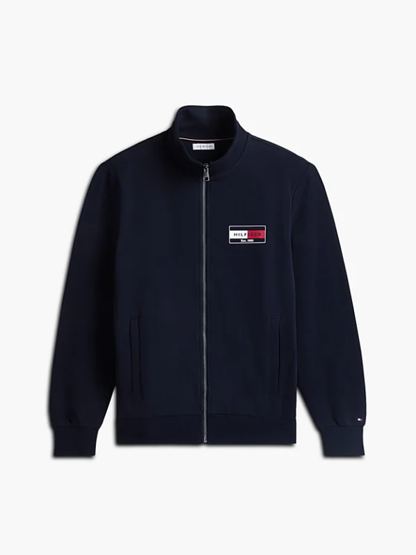 Frotté-sweatshirt | Tommy Hilfiger - Navy Blue
