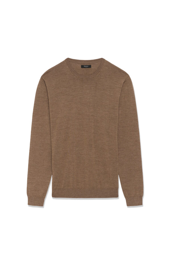 Margrate Merino Pullover | Matinique - Otter Melange