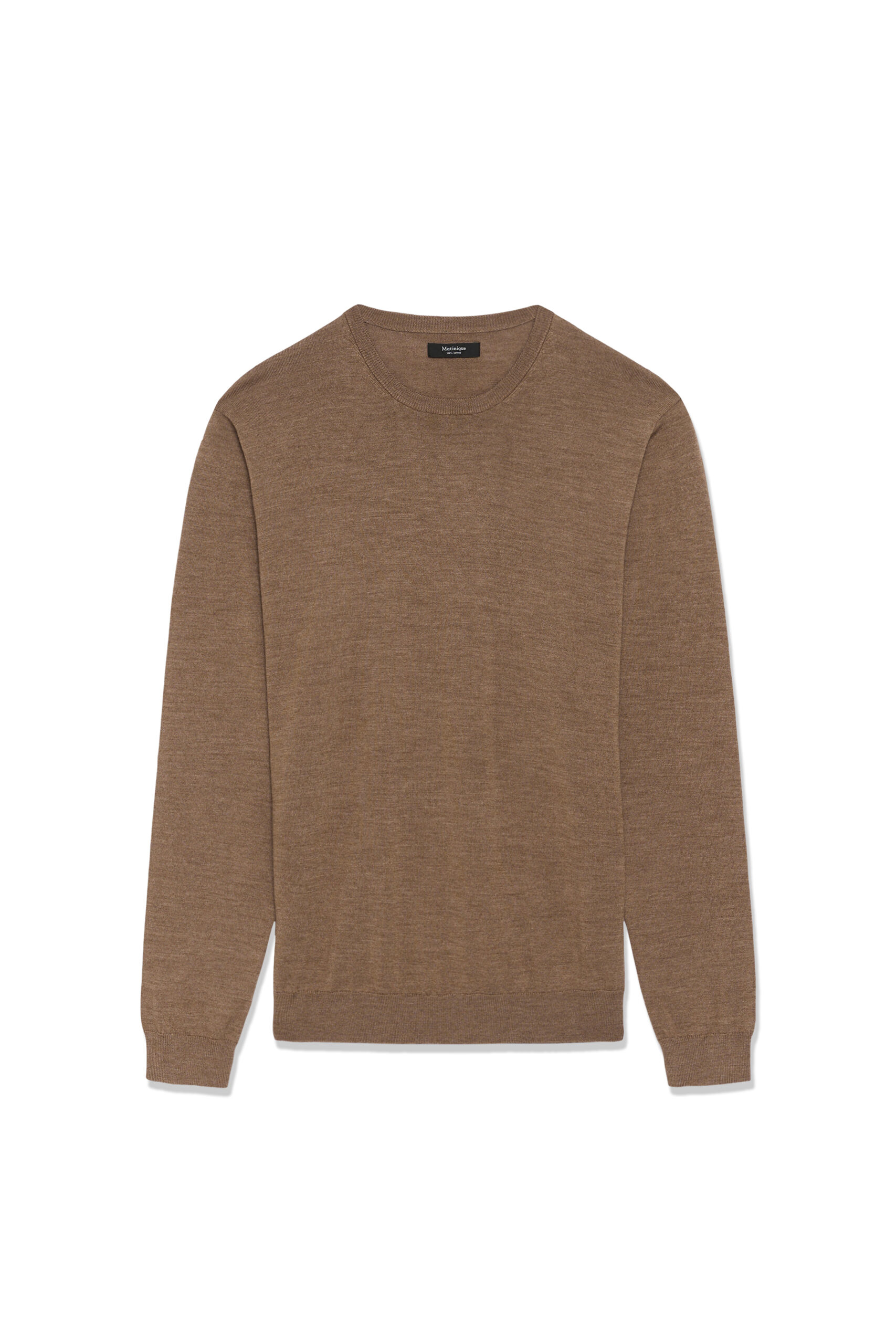 Margrate Merino Pullover | Matinique - Otter Melange