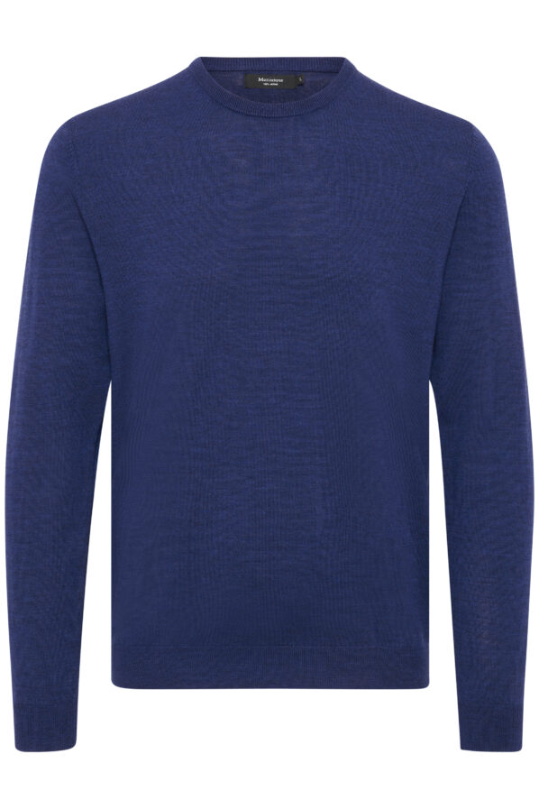 Margrate Merino Pullover | Matinique - Navy Peony