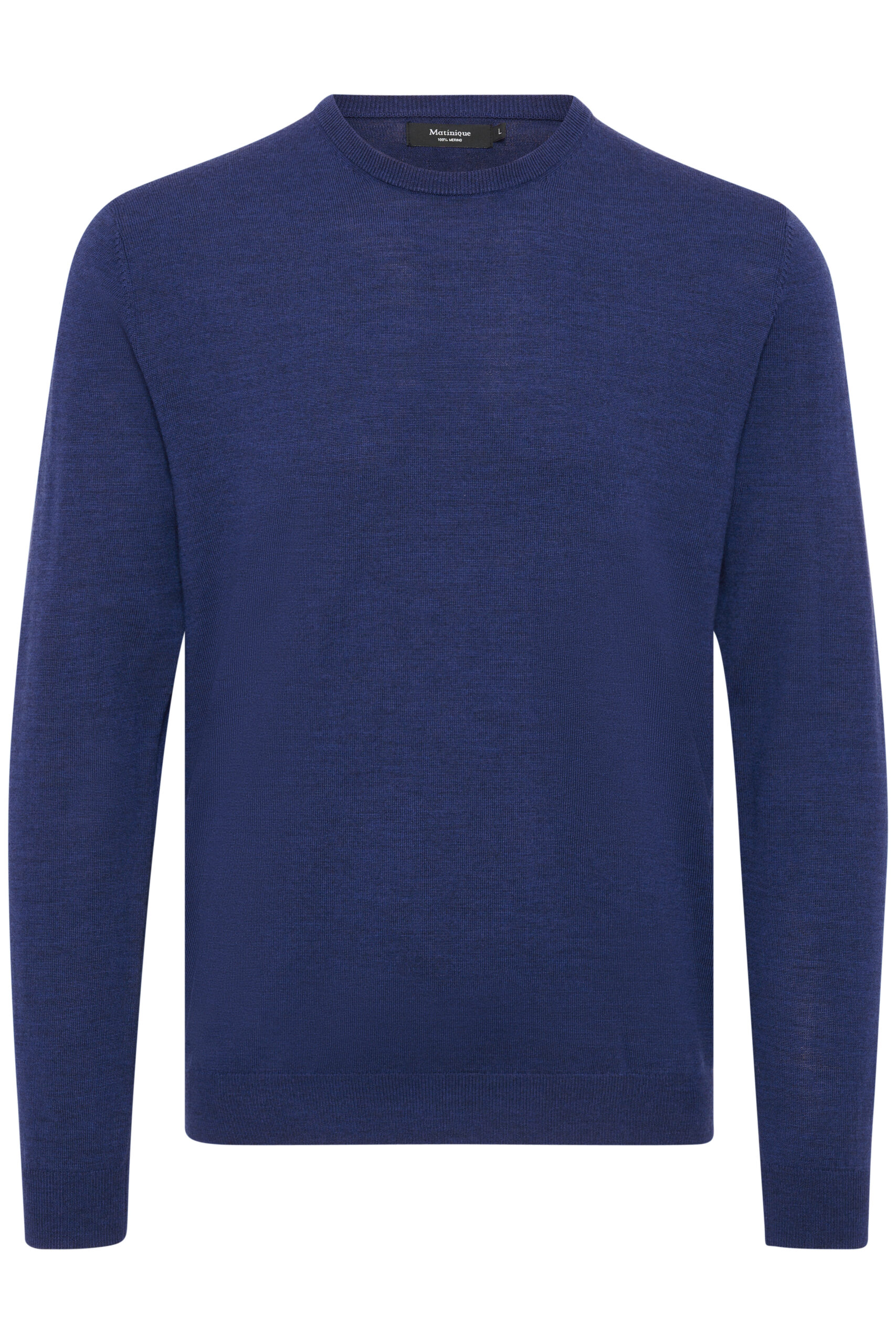 Margrate Merino Pullover | Matinique - Navy Peony