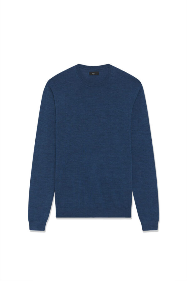 Margrate Merino Pullover | Matinique - Sargasso Sea Melange
