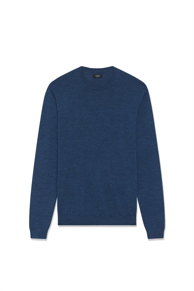 Margrate Merino Pullover | Matinique - Sargasso Sea Melange