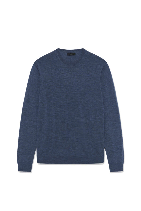 Margrate Merino Pullover | Matinique - Vintage Blue