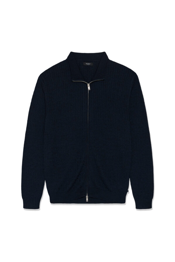MAmason Cardigan | Matinique - Dark Navy Melange