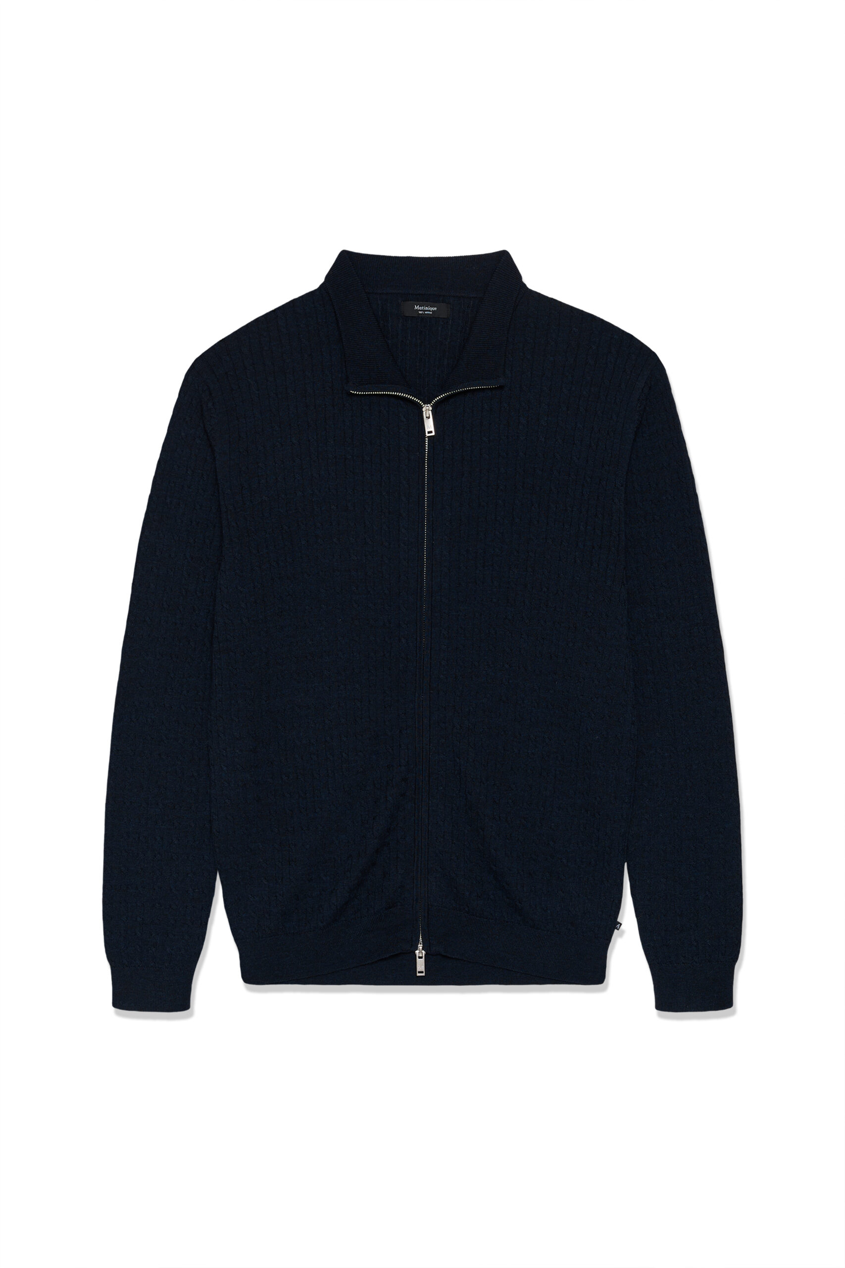 MAmason Cardigan | Matinique - Dark Navy Melange