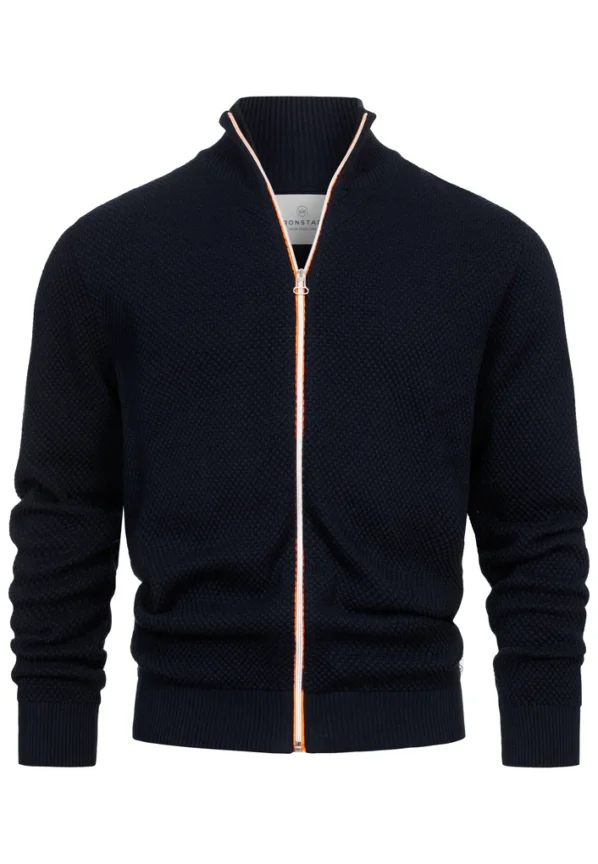 KSErik Zip Cardigan | Kronstadt - Sky Captain