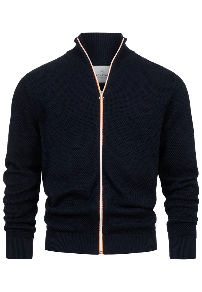 KSErik Zip Cardigan | Kronstadt - Sky Captain