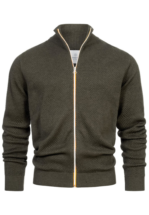 KSErik Zip Cardigan | Kronstadt - Army Mix