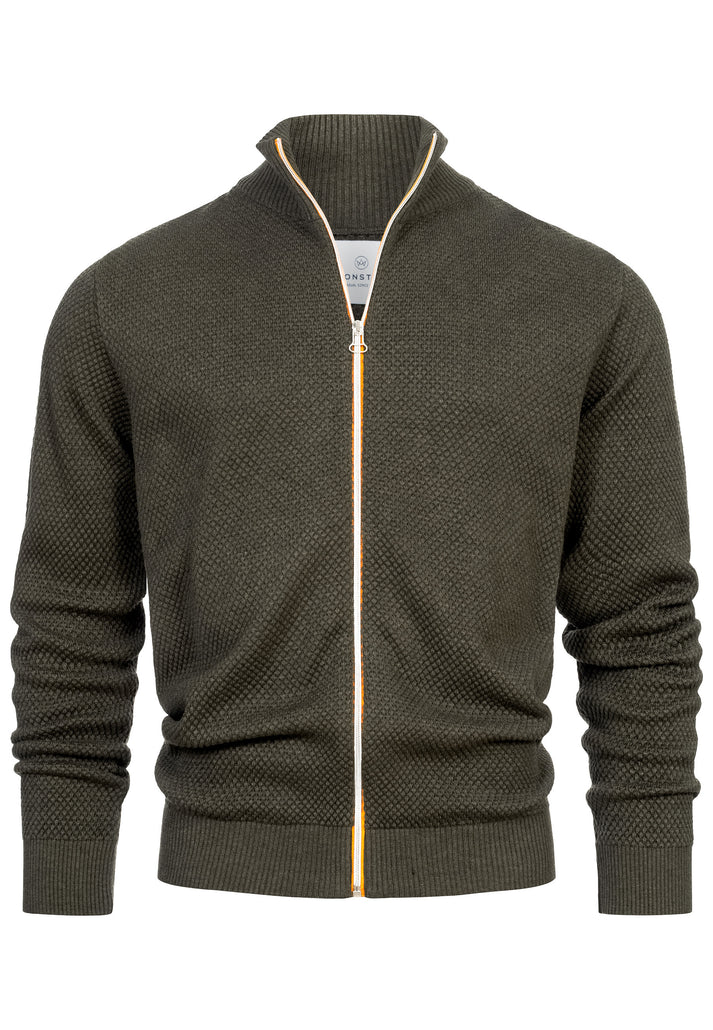 KSErik Zip Cardigan | Kronstadt - Army Mix