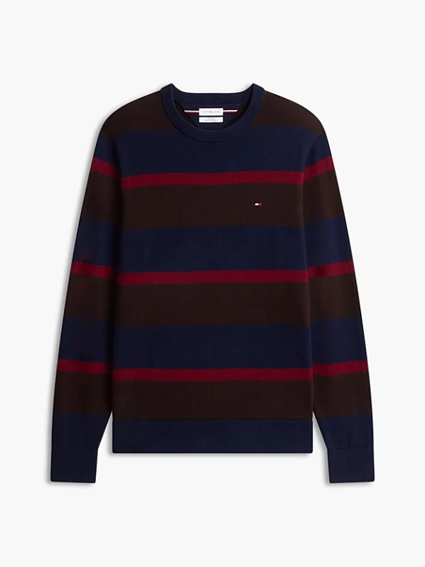 Pima Cashmere Striktrøje | Tommy Hilfiger - Multistriber