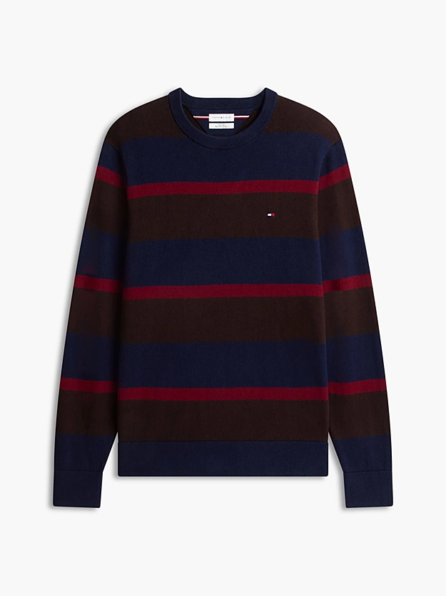 Pima Cashmere Striktr&oslash;je | Tommy Hilfiger - Multistriber
