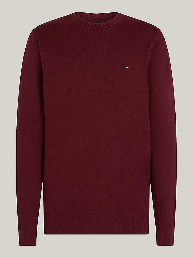 Pima Cashmere Striktr&oslash;je | Tommy Hilfiger - Deep Rouge